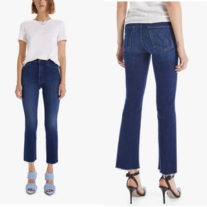 Mother The Hustler Ankle Fray High Rise Ankle Jeans (Home Movies) - 25